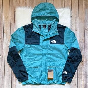The North Face Mountain Jacket In Maui Blue, Large